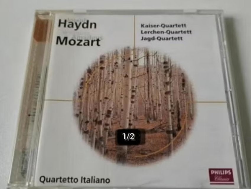 Haydn & Mozart - Kaiser-Quartett, Lerchen-Quartett, Jagd, Ophalen of Verzenden, Classicisme, Zo goed als nieuw, Orkest of Ballet