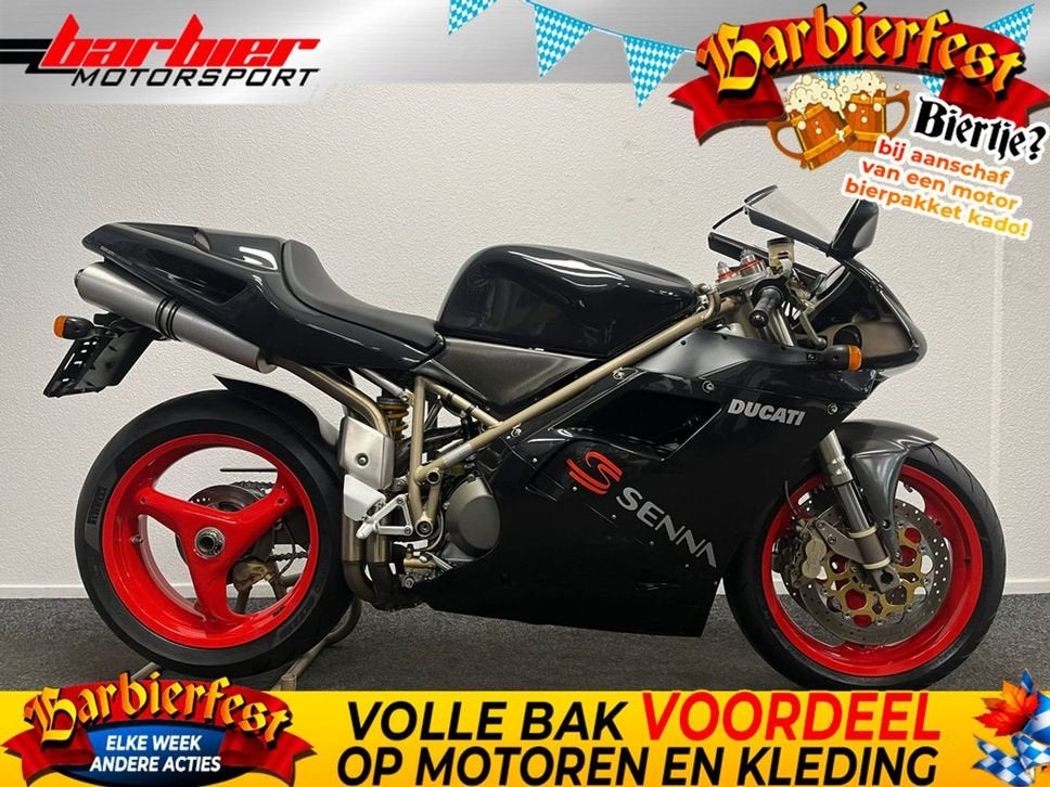 Ducati 916 SENNA (bj 1999), Motoren, 2 cilinders, Bedrijf, Onbekend, Super Sport