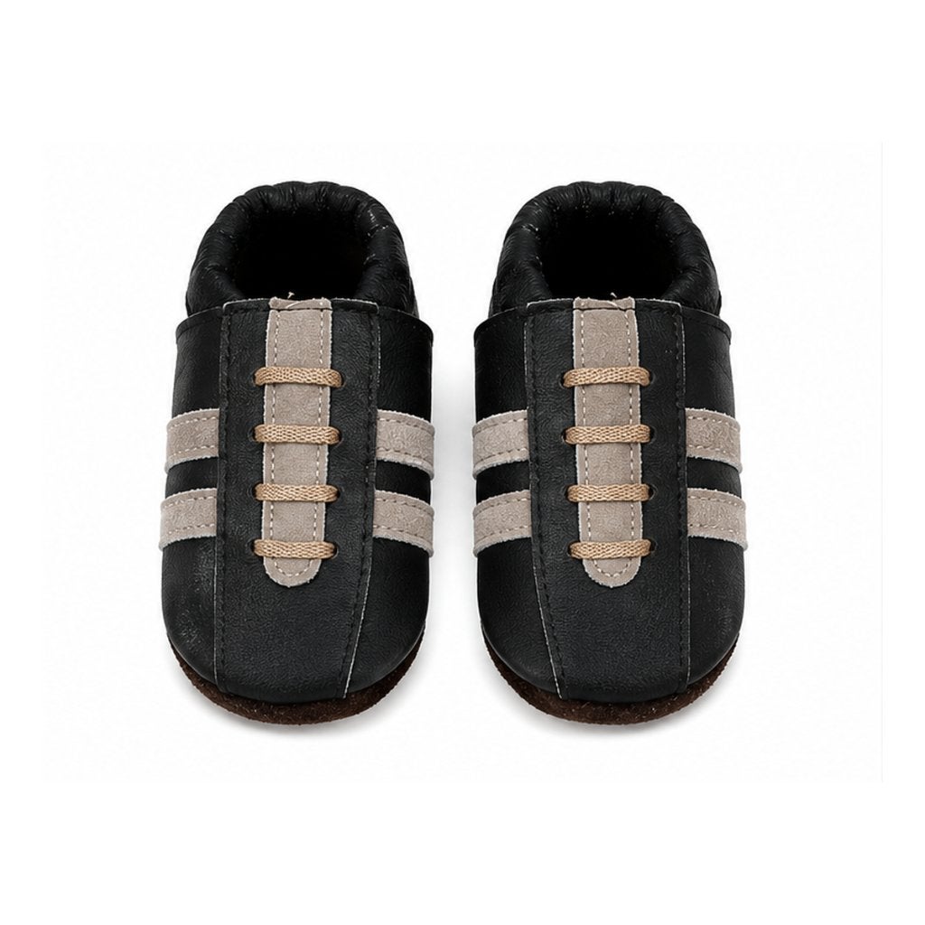 OXXY Babyslofjes in sneakerstijl – zwart – maat M (maat 20), Schoentjes, Jongetje of Meisje, ., Nieuw