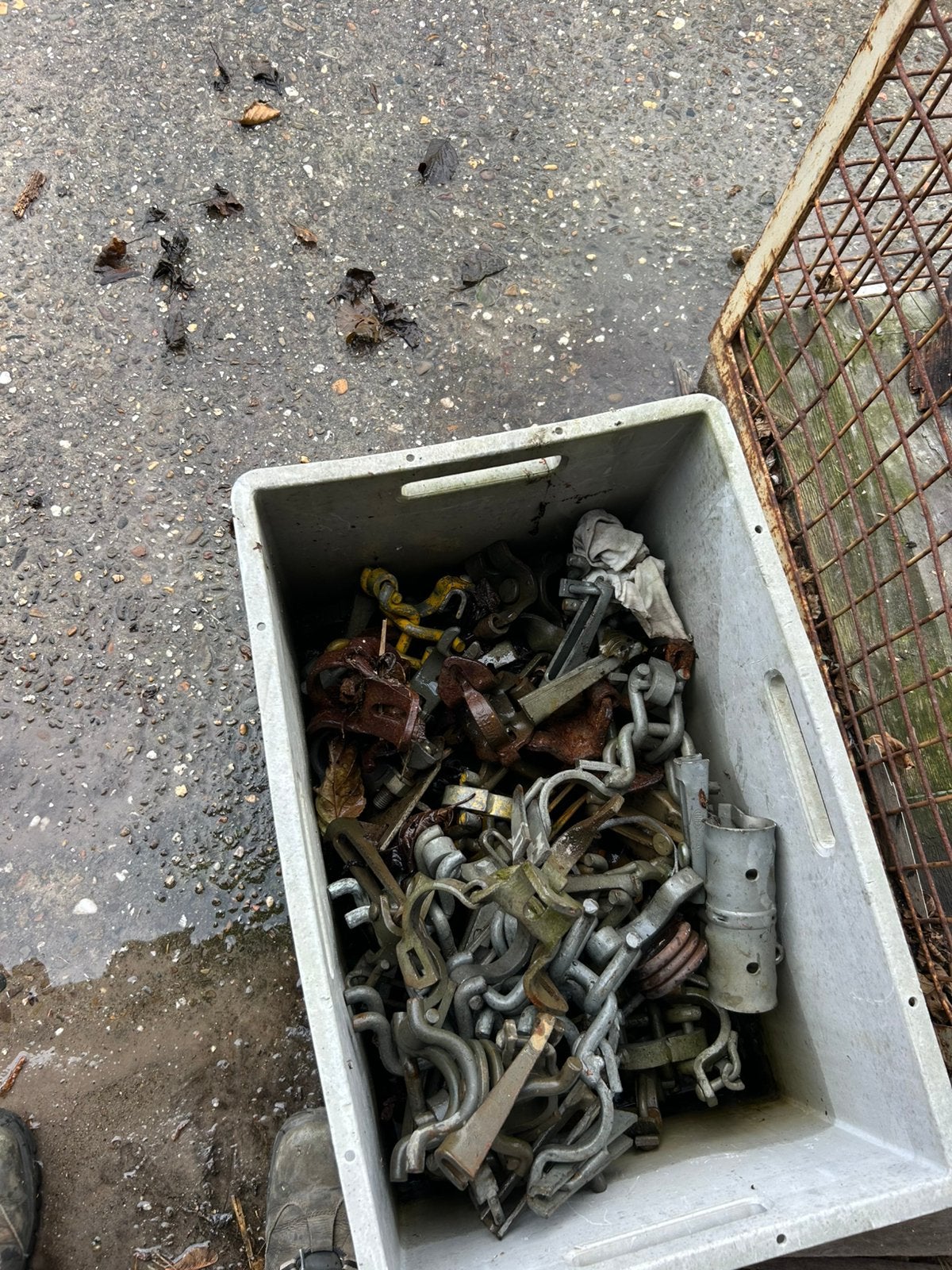Steigerbuis klemmen - Kruiskoppeling met vaste spie 48 mm, Ophalen, Gebruikt