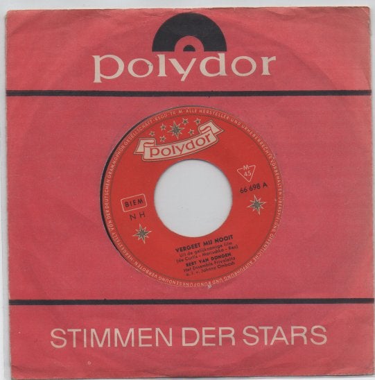 Bert van Dongen- Moeder , vergeet me niet, 7 inch, Ophalen of Verzenden, Zo goed als nieuw, Levenslied of Smartlap