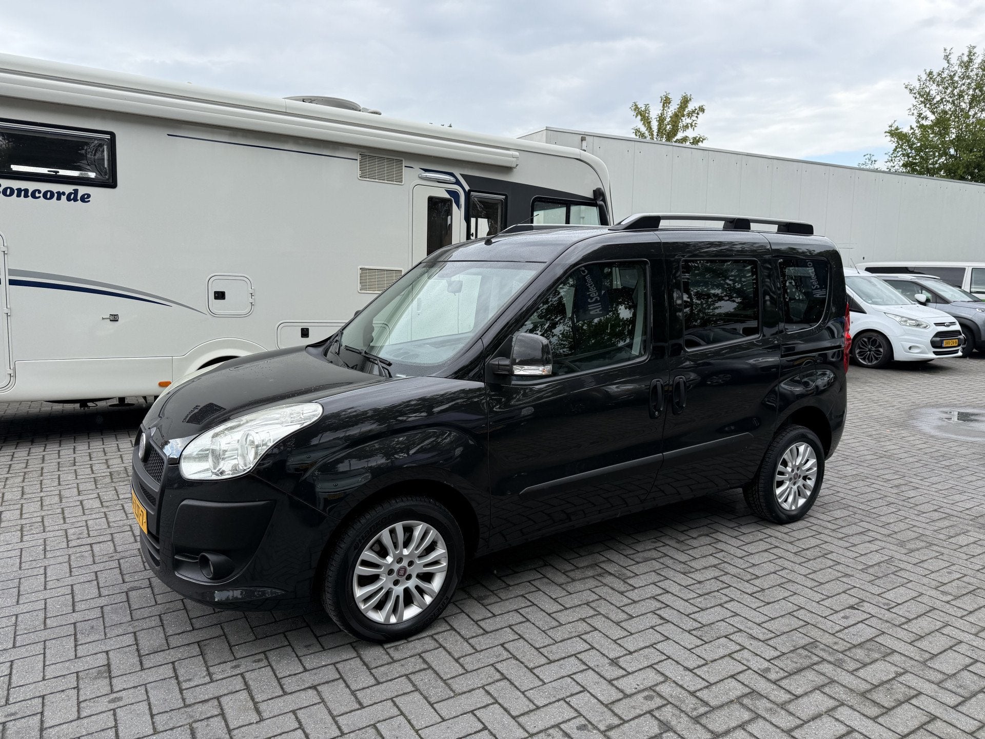 Fiat Doblò 1.4 T-Jet 120pk Emotion Rolstoelauto 3+1 - Bodem, Voorwielaandrijving, Euro 5, Gebruikt, Doblo