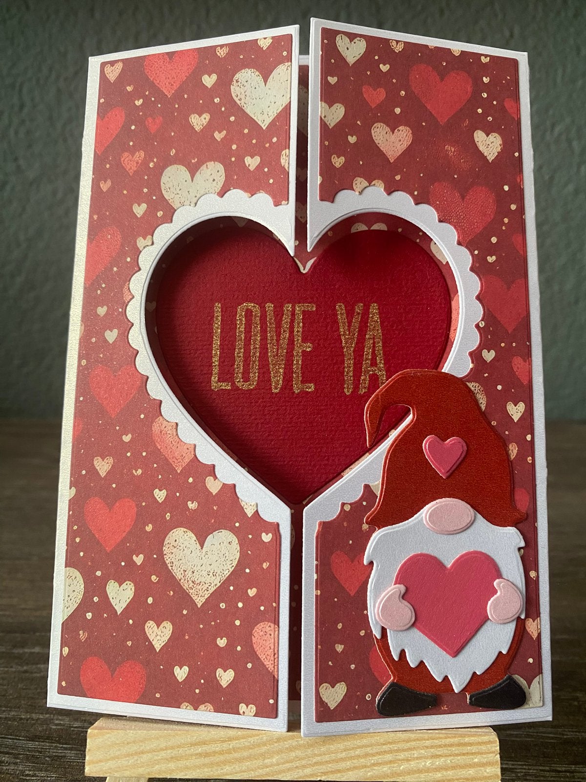 Wenskaart met envelop nr 404 Liefde, Hobby en Vrije tijd, Kaarten | Zelfgemaakt, Ophalen of Verzenden, Nieuw, Overige thema's
