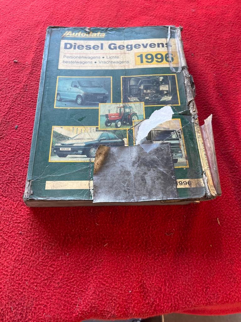 Autodata Diesel Gegevens 1996 - Personen/Bestel/Vrachtwagens, Ophalen of Verzenden, Gebruikt