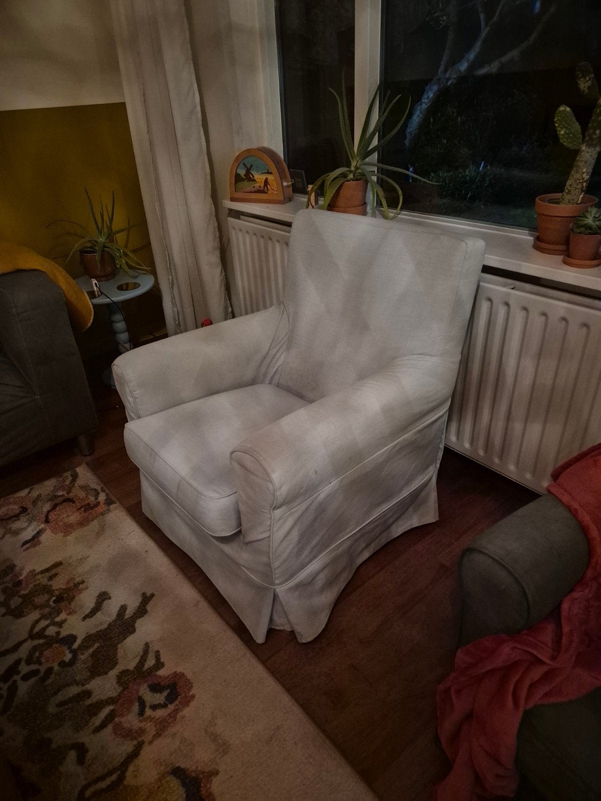 ikea jennylund lichtblauw, Ophalen, Gebruikt, 75 tot 100 cm, 50 tot 75 cm