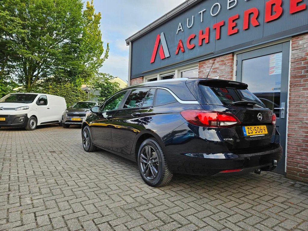 Opel Astra Sports Tourer 1.0 Turbo 120 Jaar Edi € 7.950,00, Gebruikt, 1178 kg, Blauw, 620 kg