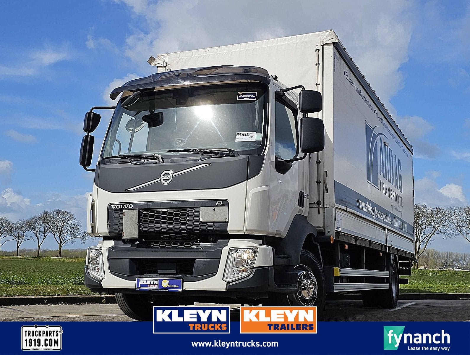 VOLVO FL 240.14 manual airco lift, Stoelverwarming, Euro 6, Wit, 245 pk