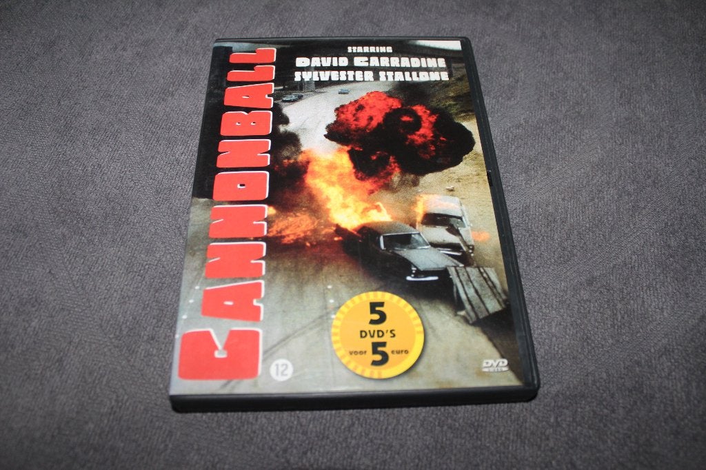 DVD Cannonball, Vanaf 12 jaar, Ophalen of Verzenden, Gebruikt, Actie