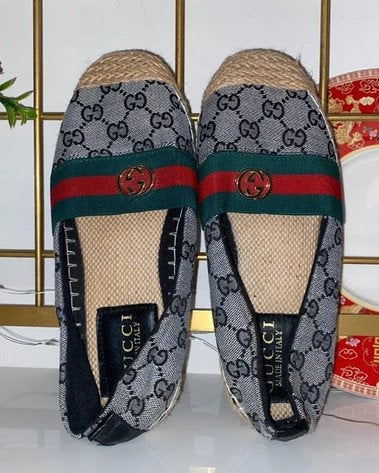 Gucci Espadrilles maat - 37, Kleding | Dames, Schoenen, Ophalen of Verzenden, Zo goed als nieuw, Espadrilles of Moccasins