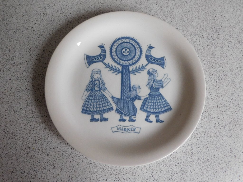 Bord Klederdracht Marken Royal Sphinx Maastricht 20,5 cm, Ophalen of Verzenden