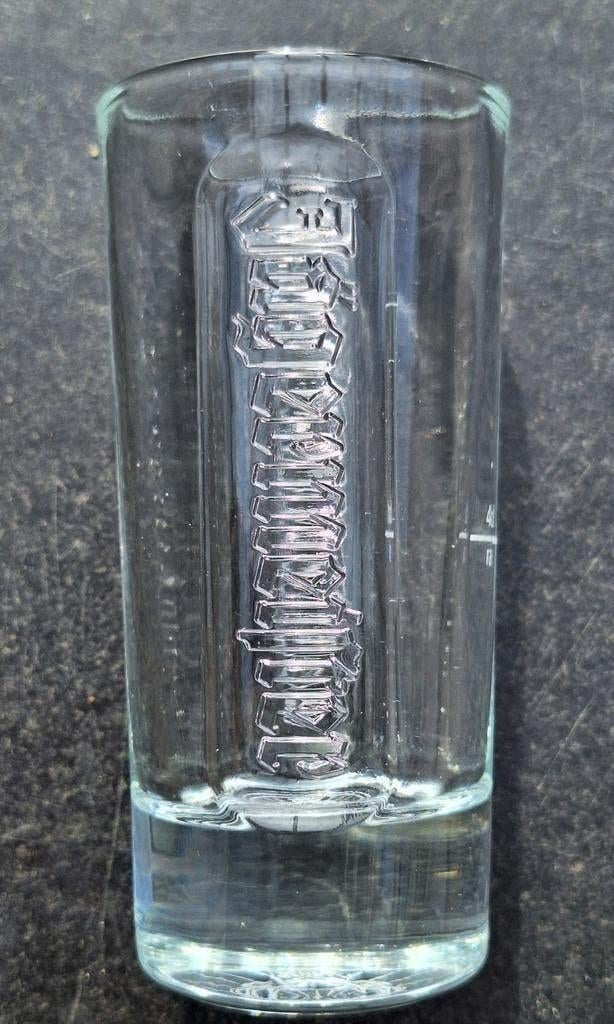 8 Jägermeister (shot)glazen zie foto's, Verzamelen, Glas en Borrelglaasjes, Ophalen, Nieuw, Overige typen