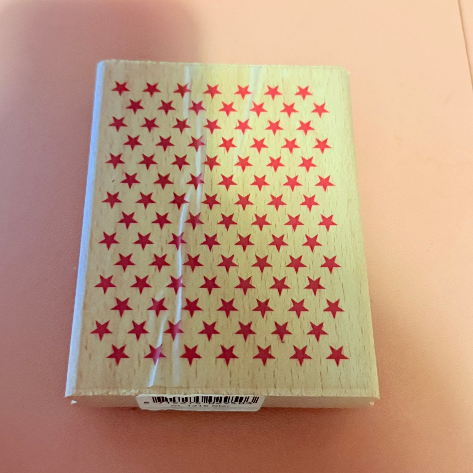 Houten Stempel Groot Ster Patroon, Ophalen, Nieuw, Houten stempel