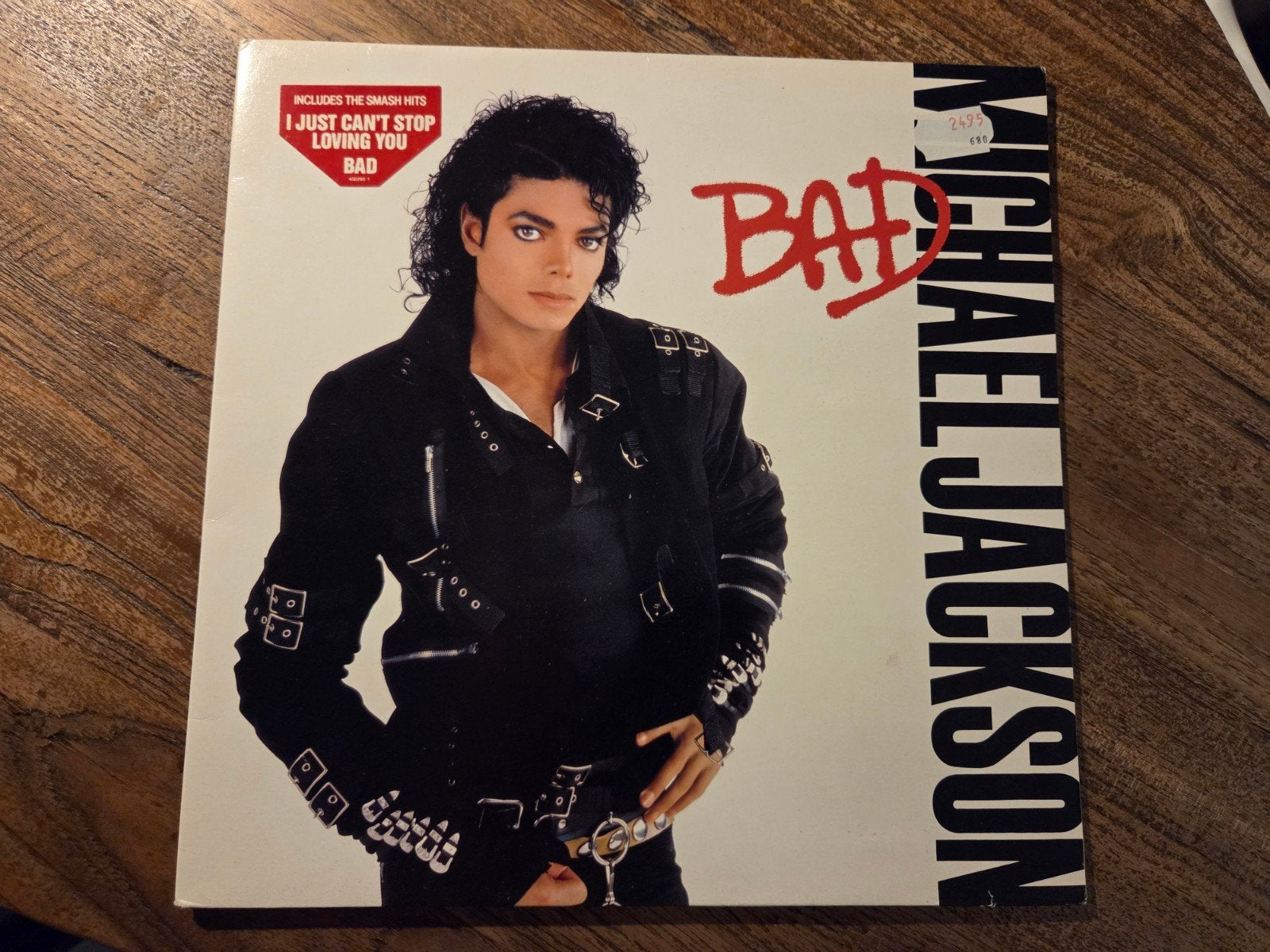 Michael Jackson - Bad LP (1987) 1e druk, Cd's en Dvd's, Vinyl | Pop, LP, Gebruikt, Pop, Originele persing