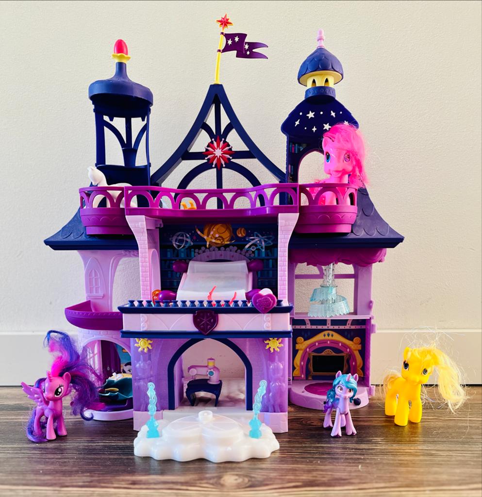 My Little Pony Kasteel met Pony's en accessoires, Ophalen, Zo goed als nieuw, Meisje