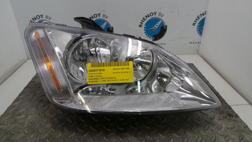 FORD FOCUS C MAX 1.8 16V Futura 92KW KOPLAMP R 2004, Ophalen of Verzenden, Gebruikt, ARN erkend