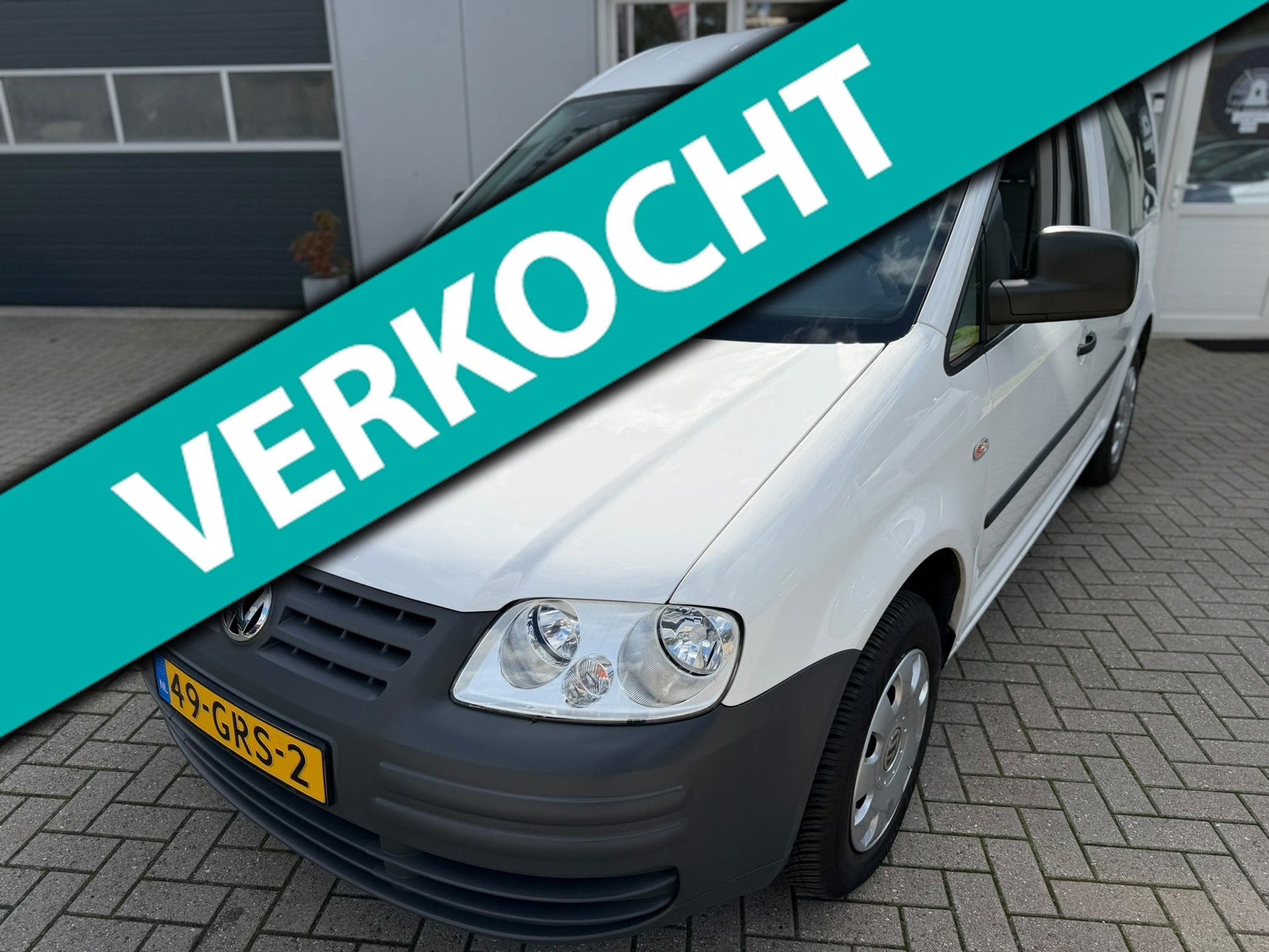 Volkswagen Caddy 2.0 Optive 5p. airco nette auto, Auto's, Voorwielaandrijving, Dealer onderhouden, Gebruikt, 4 cilinders