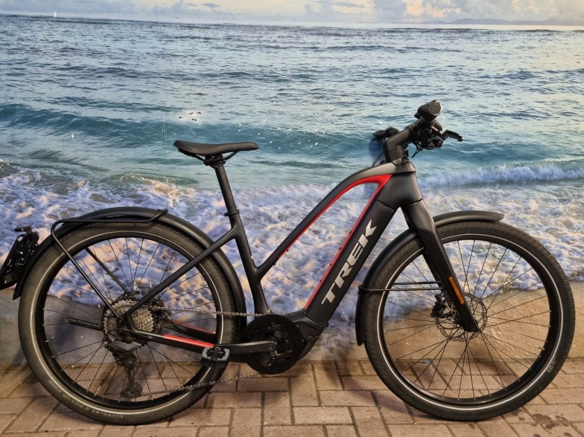Trek Allant+ 9.9S, carbon!, 625Wh, Bosch middenmotor Heren, Fietsen en Brommers, Elektrische fietsen, Gebruikt, -, -, -