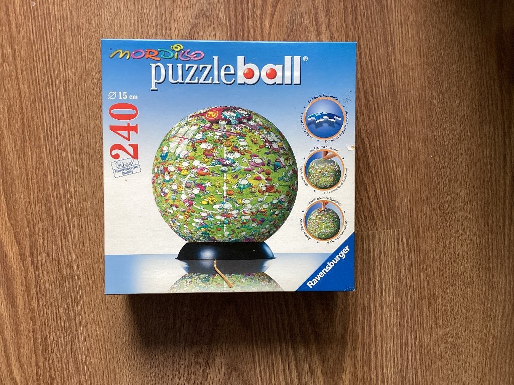 Puzzelbal, Hobby en Vrije tijd, Ophalen of Verzenden, Minder dan 500 stukjes, Gebruikt, Rubik's of 3D-puzzel