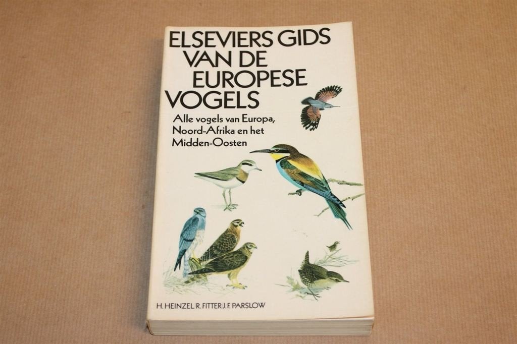 Elseviers Gids Europese Vogels — Vintage, 1975, Ophalen of Verzenden, Gelezen, Vogels