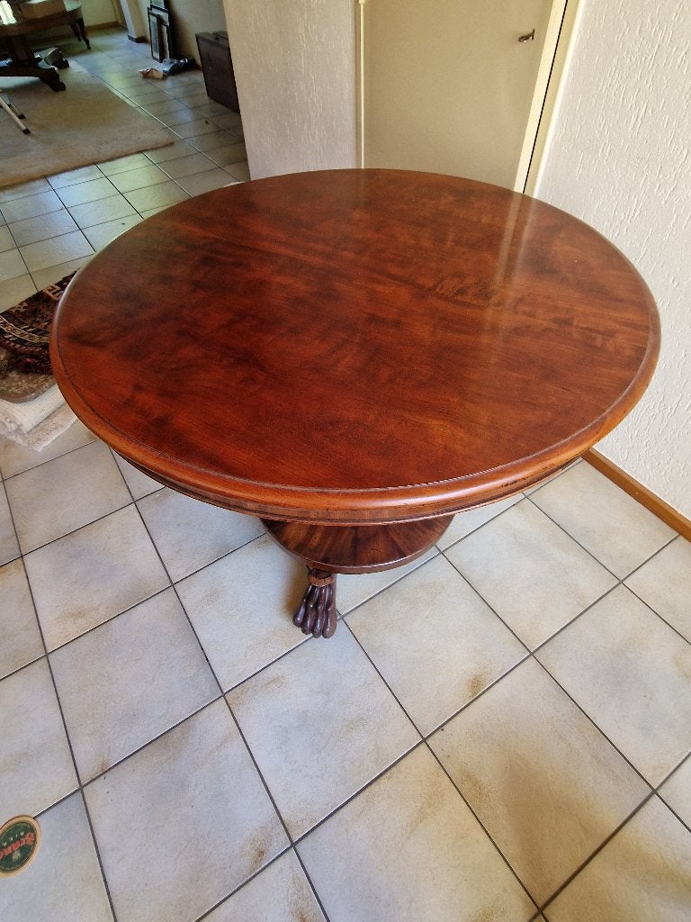 Mooie laat-Empire - vroeg-Biedermeijer eettafel, Huis en Inrichting, Tafels | Eettafels, Ophalen, Gebruikt, 50 tot 100 cm, Empire/Biedermeijer