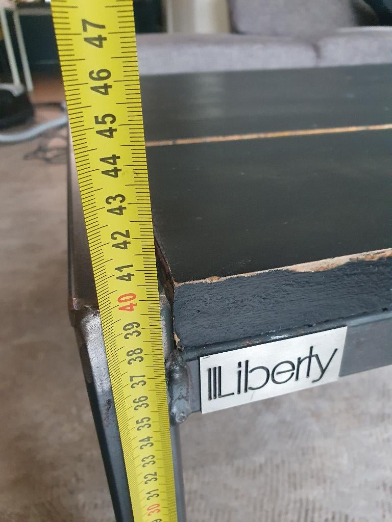 Salontafel, Huis en Inrichting, Tafels | Salontafels, Ophalen, Gebruikt, 100 tot 150 cm, 50 tot 100 cm