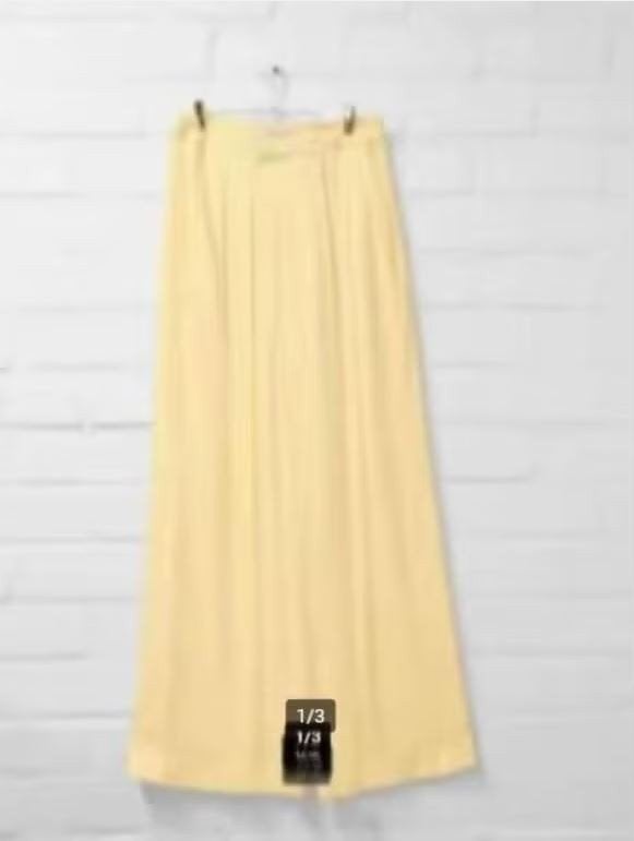 Closed - Mooie wide leg pantalon maat W26 - Nieuw €340, Kleding | Dames, Closed, Geel, Nieuw, Ophalen of Verzenden