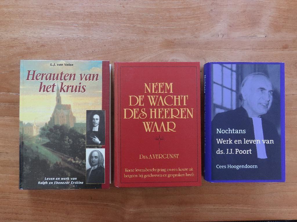 Leven en werk van R. en E. Erskine, ds. Vergunst, ds. Poort, Ophalen of Verzenden, Zo goed als nieuw, Christendom | Protestants