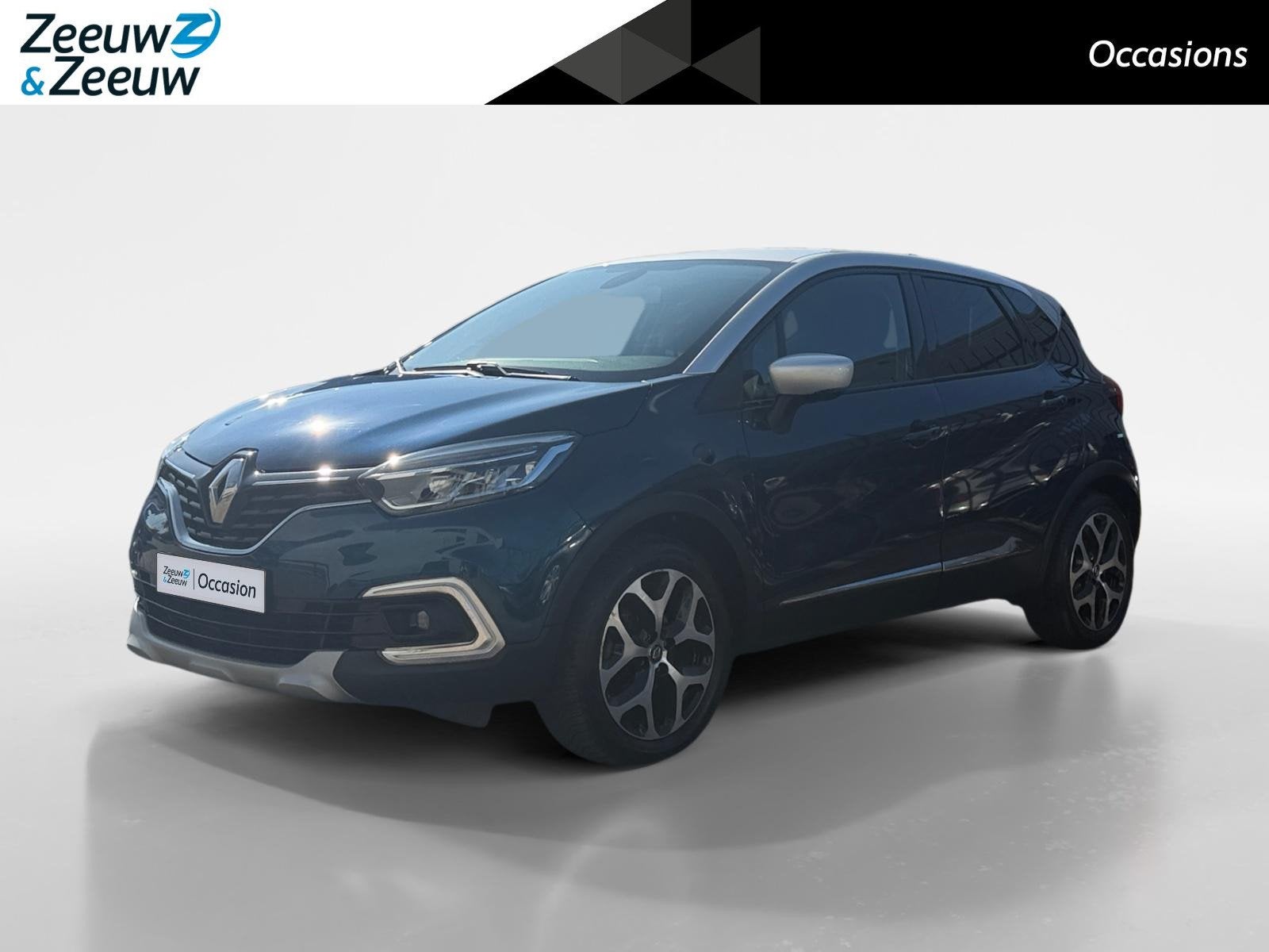 Renault Captur 1.3 TCe Intens | Trekhaak | Navigatie | Bluet, Auto's, Voorwielaandrijving, 12 maanden, Stof, Gebruikt