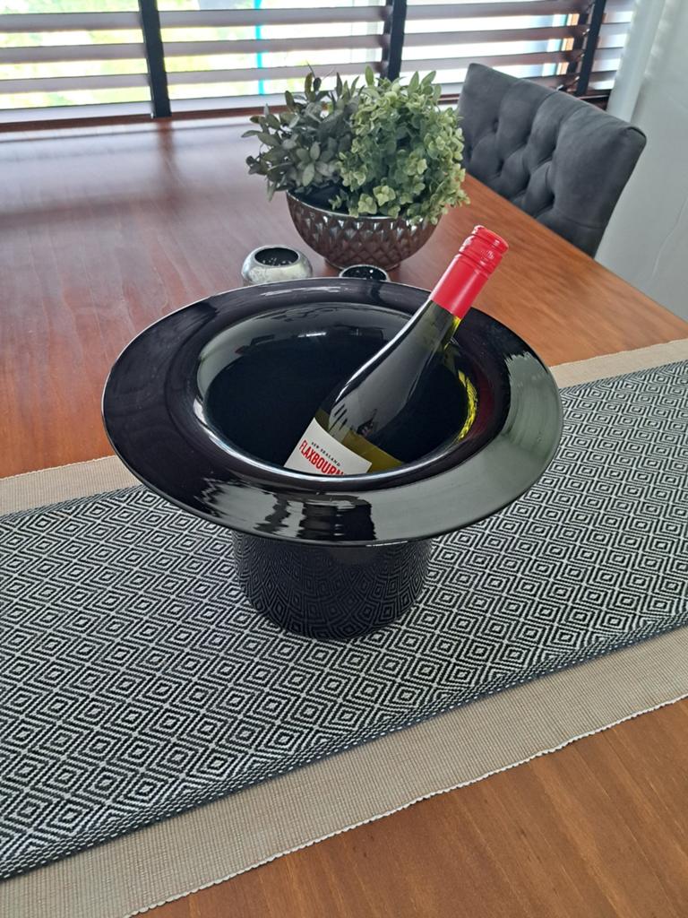 Wijnkoeler in vorm van een Hoge Hoed, Ophalen of Verzenden, Nieuw, Rond