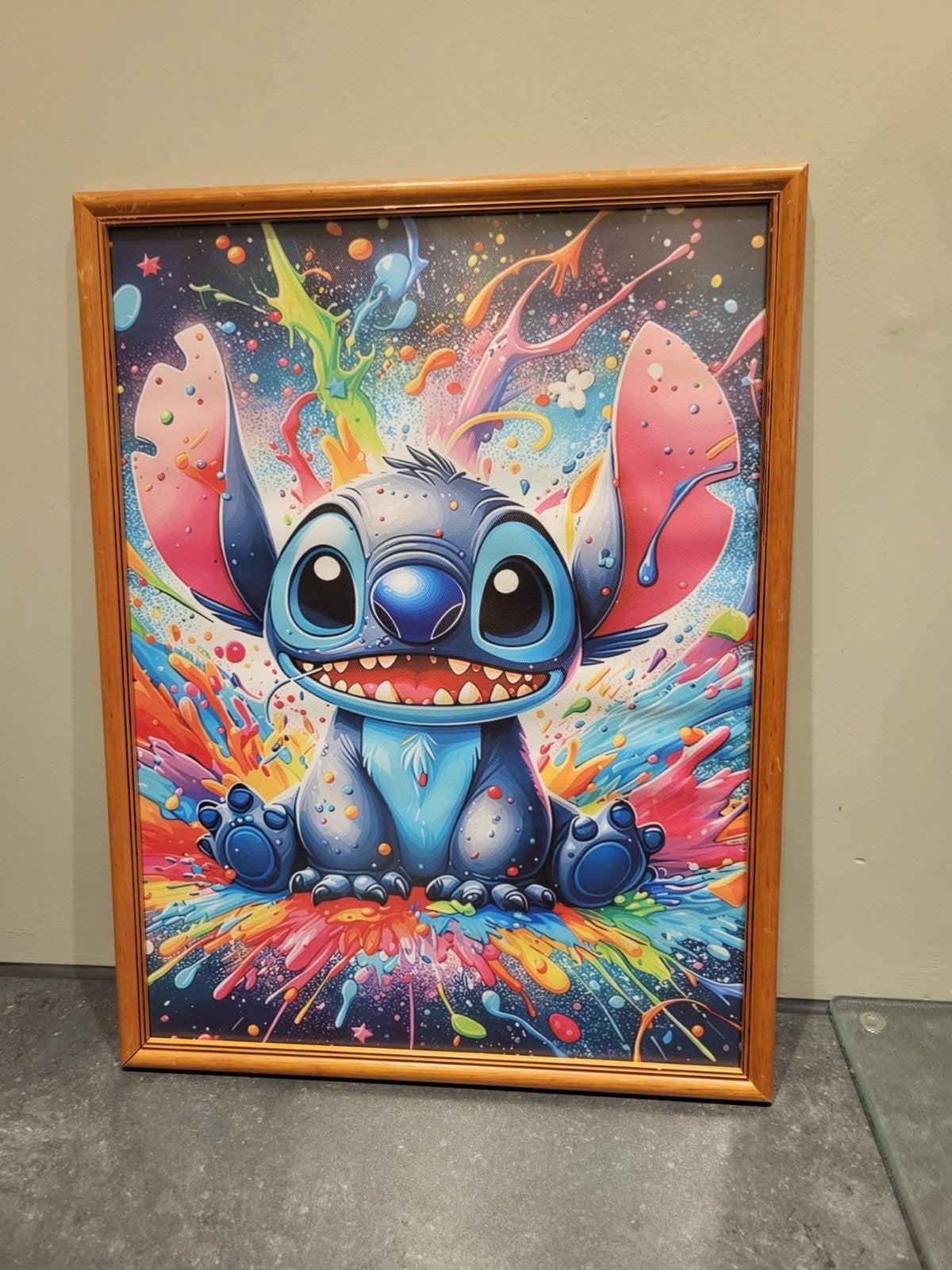 Stitch Schilderij, Ophalen of Verzenden