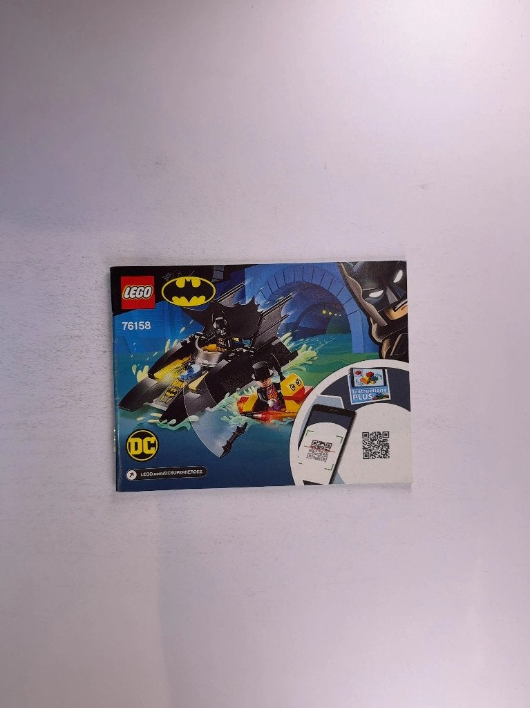 LEGO Super Heroes 76158 (Instructions) for Set 76158 Batboat, Overige thema's, Lego, Overige typen, Nieuw