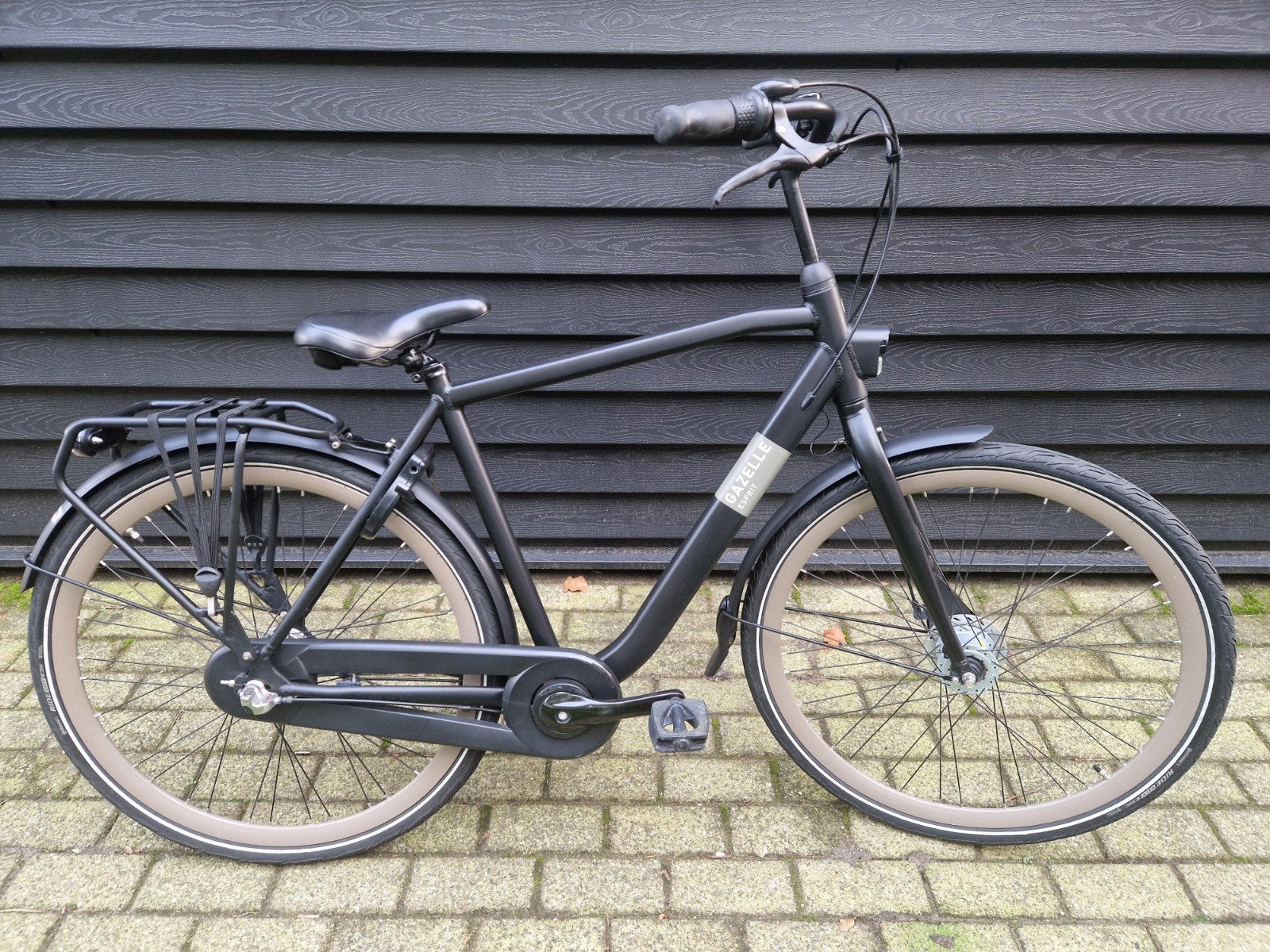 Gazelle esprit 54cm herenfiets jongensfiets brugklas, Versnellingen, Zo goed als nieuw, Gazelle, Trommelrem