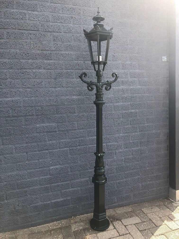 Buitenlamp, lantaarn Amsterdam met keramische fitting, Ophalen of Verzenden