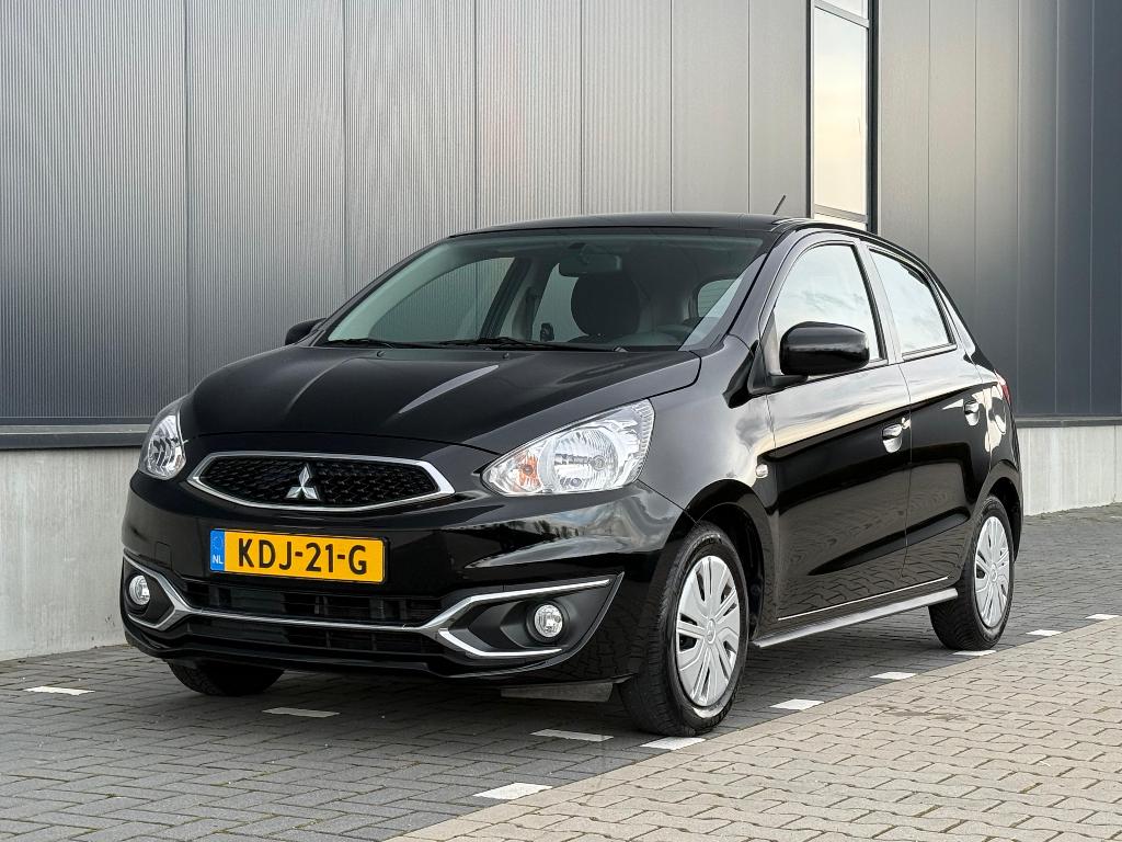 Mitsubishi Space Star 1.0 Cool+ AIRCO 1ste EIG. DEALER ONDH, Voorwielaandrijving, Stof, Zwart, Handgeschakeld