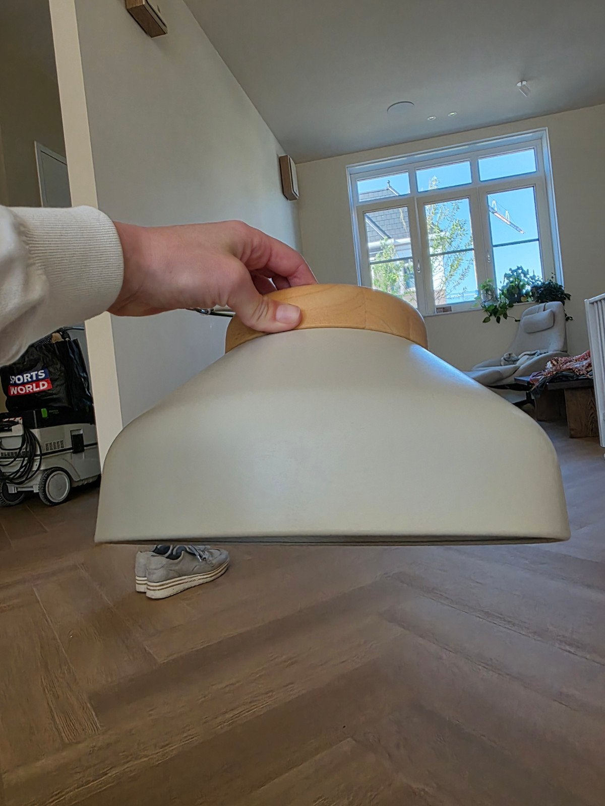 Plafonniere, Ophalen, Zo goed als nieuw, Hout, Minder dan 50 cm