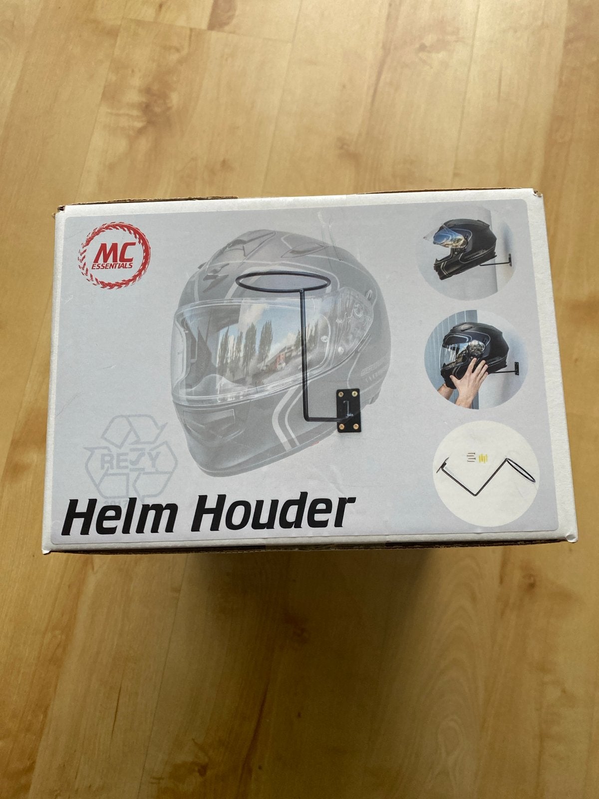 MC Essentials Helm Houder - Zwart, Ophalen, Nieuw met kaartje, Integraalhelm, Overige merken