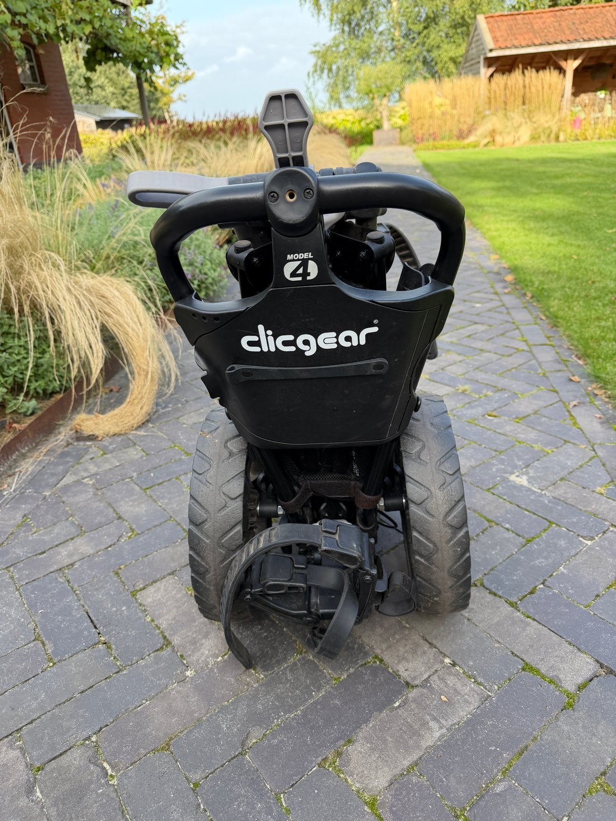 Clicgear Model 4 Golfkar - golftrolley, Ophalen, Gebruikt, Golfkar, Overige merken