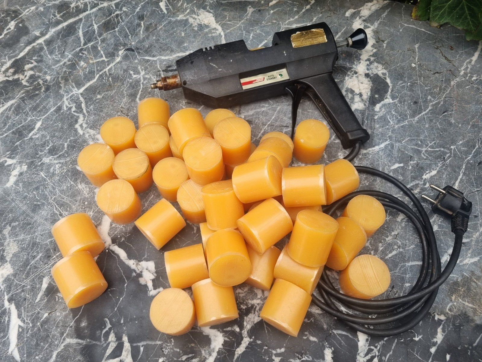 TEC professional lijmpistool met lijmpatronen, Doe-het-zelf en Verbouw, Gereedschap | Handgereedschap, Ophalen of Verzenden