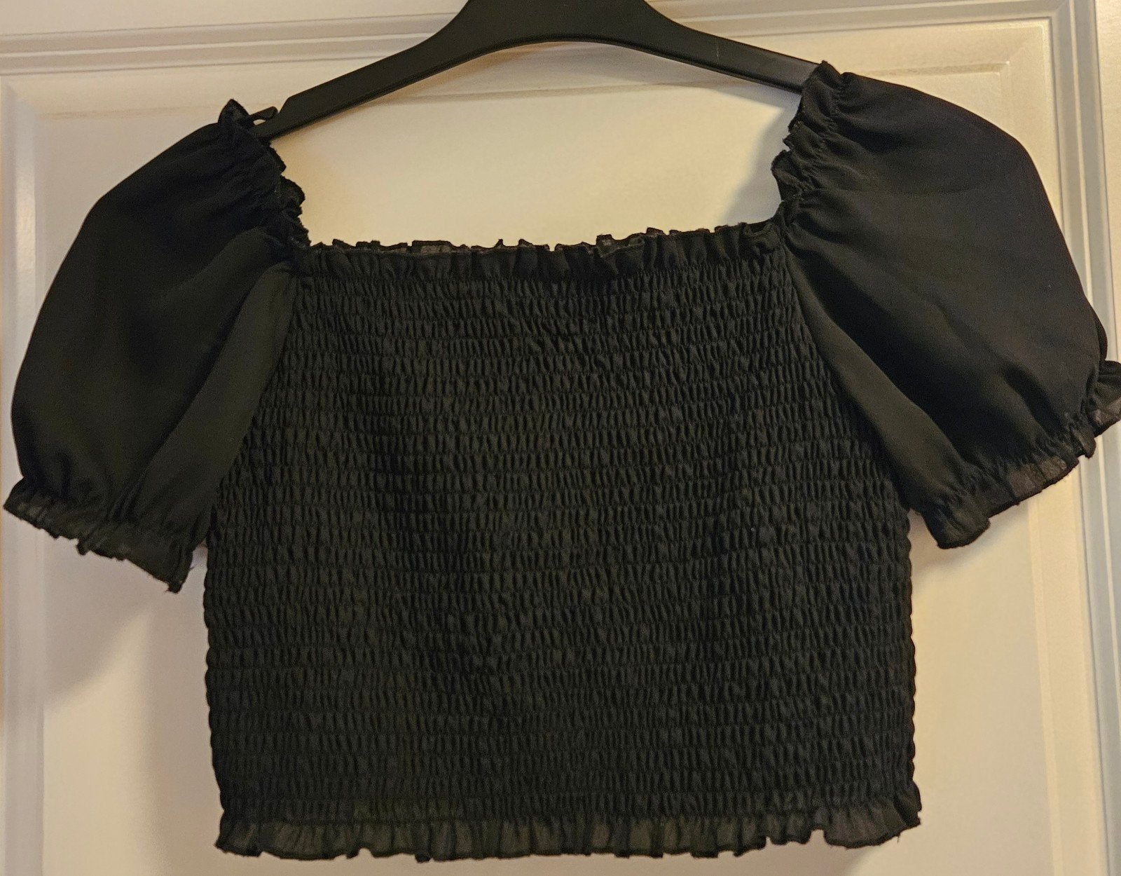 TOP MAAT M, Kleding | Dames, Tops, Zwart, Ophalen of Verzenden, Zo goed als nieuw, Korte mouw
