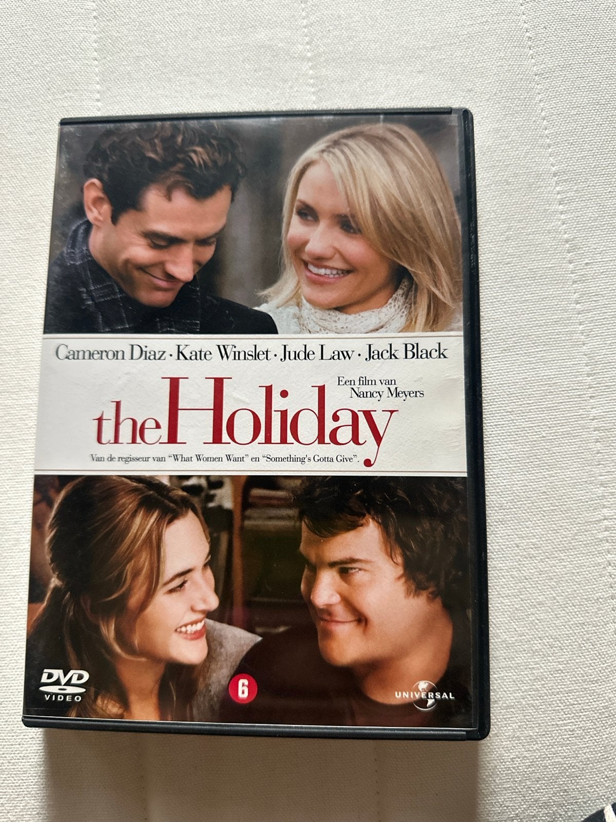 Te koop; dvd the Holiday, Ophalen of Verzenden, Zo goed als nieuw, Romantische komedie