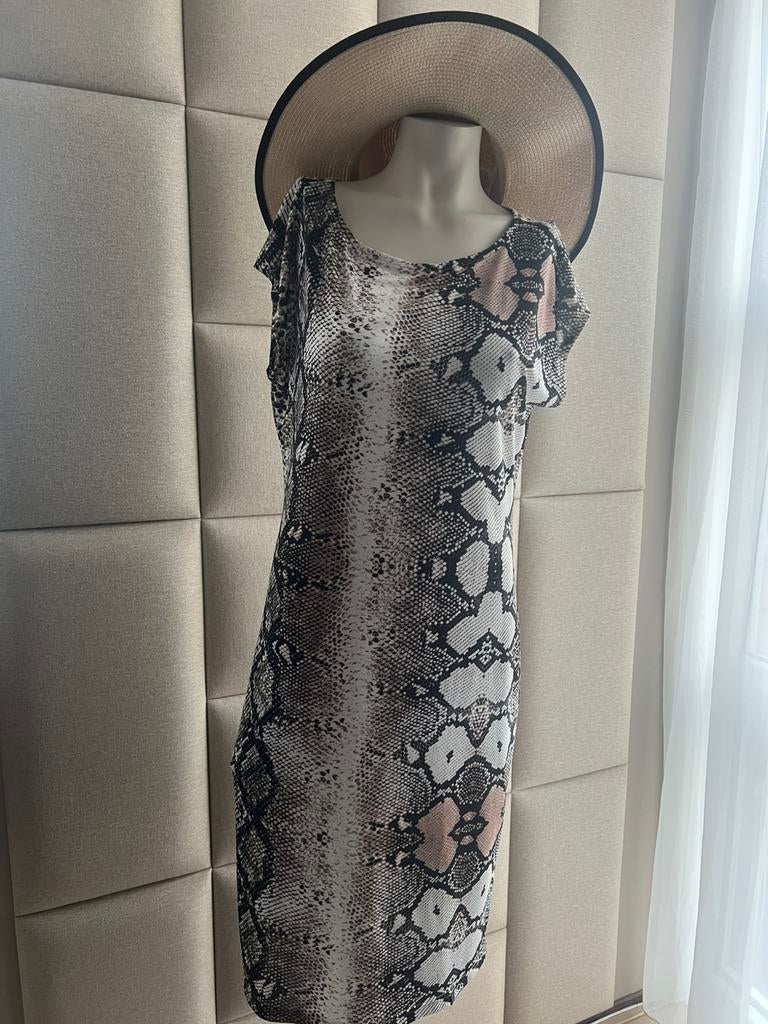 &Co Woman mooi jurkje/ maat M, Verzenden, Zo goed als nieuw, Maat 38/40 (M), Onder de knie