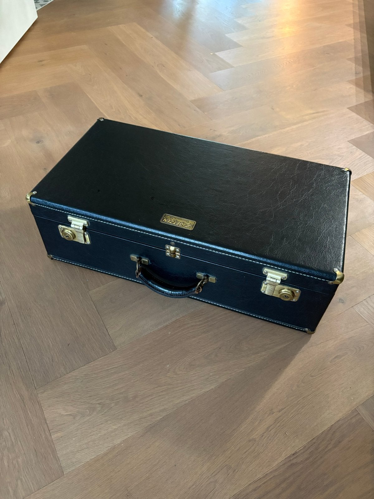 Vintage Trompetkoffer Getzen, Muziek en Instrumenten, Ophalen of Verzenden, Gebruikt, Koperblazer, Met koffer of draagtas