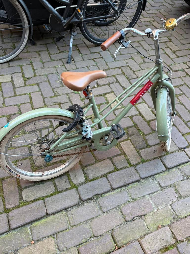 Veloretti kinderfiets TEAB, Ophalen, Zo goed als nieuw, 16 inch, Handrem