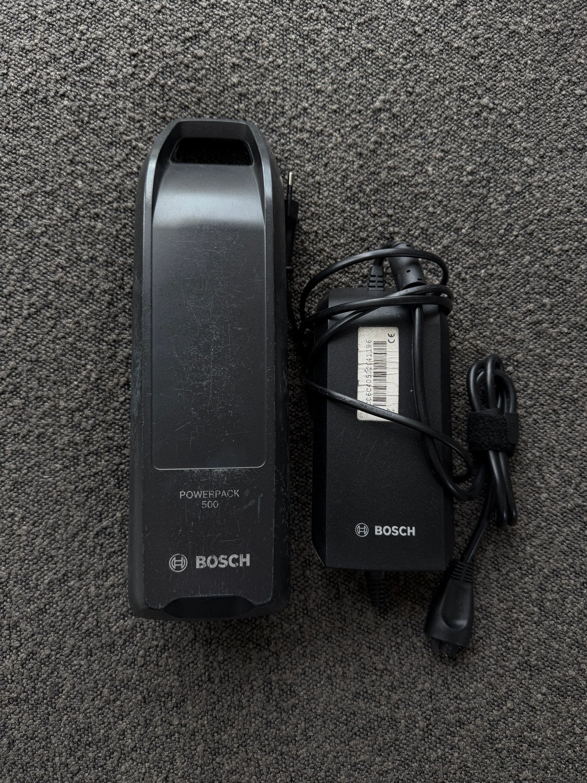 Bosch PowerPack 500 E-bike accu met lader, Ophalen, Zo goed als nieuw, Overige merken