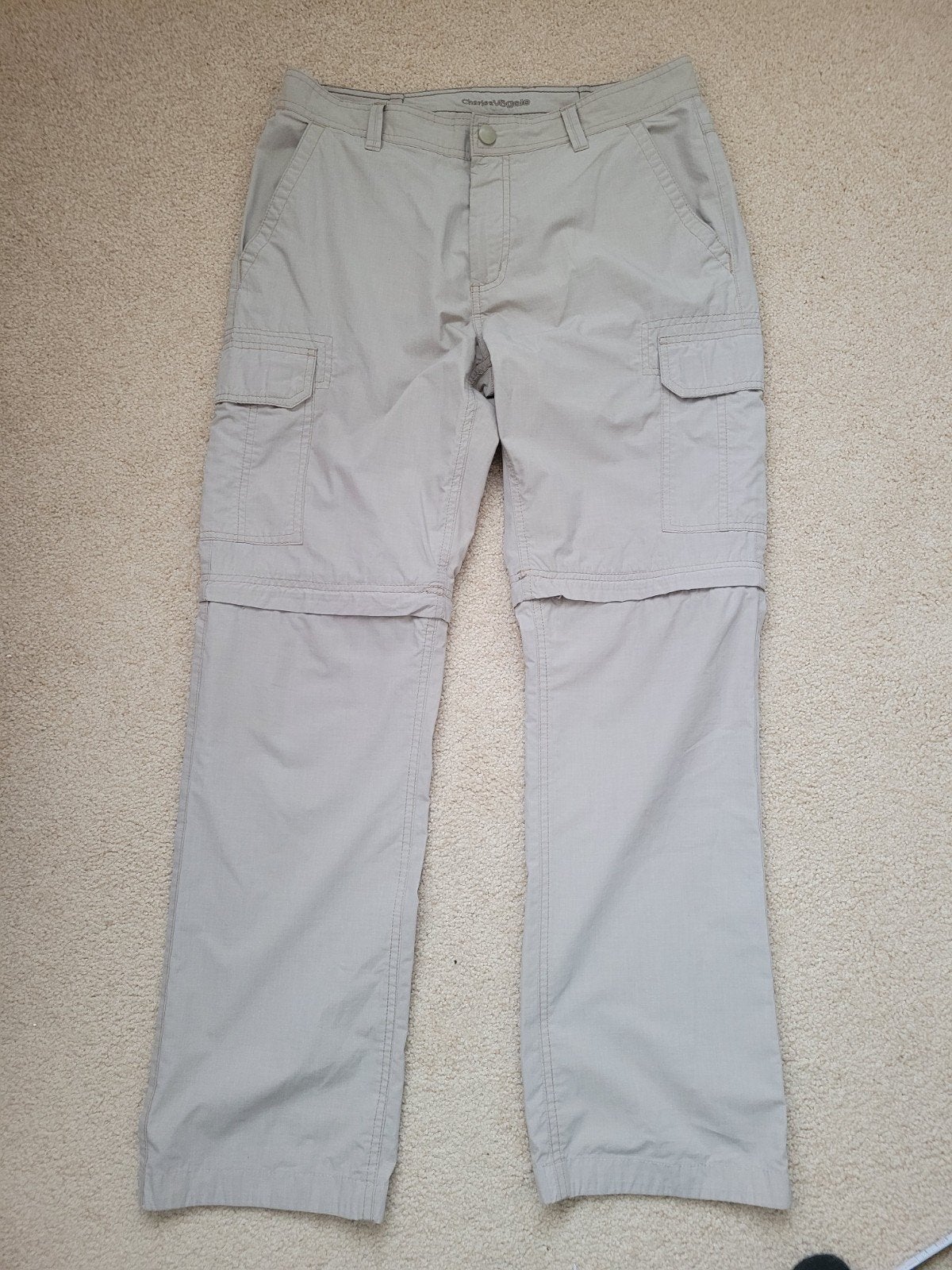 Charles Vögele afritsbroek heren maat W33 L29, Charles Vögele, Beige, Overige maten, Ophalen of Verzenden