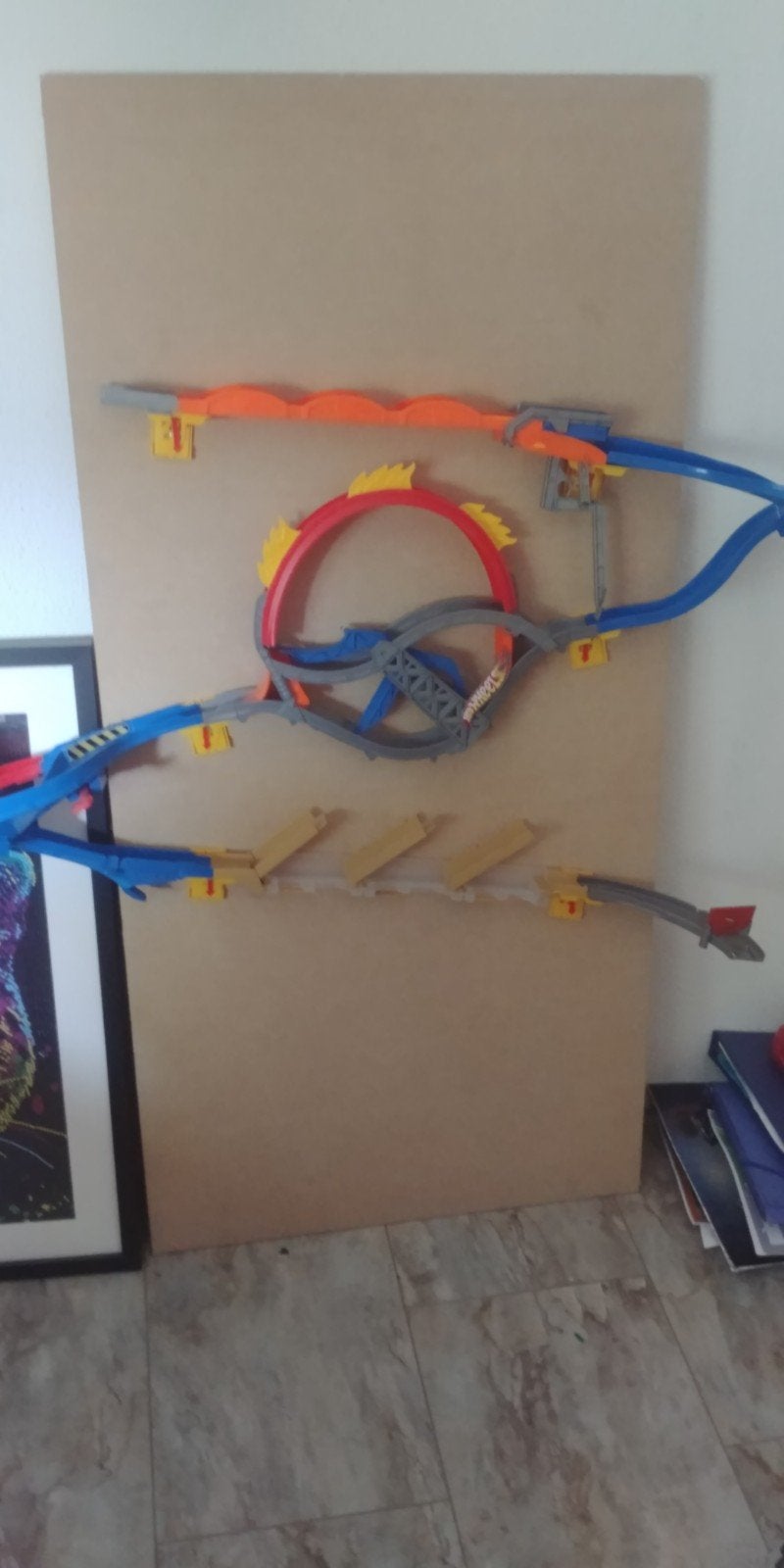 Hotwheel banen en auto's, Ophalen, Gebruikt, Handmatig, Overige merken