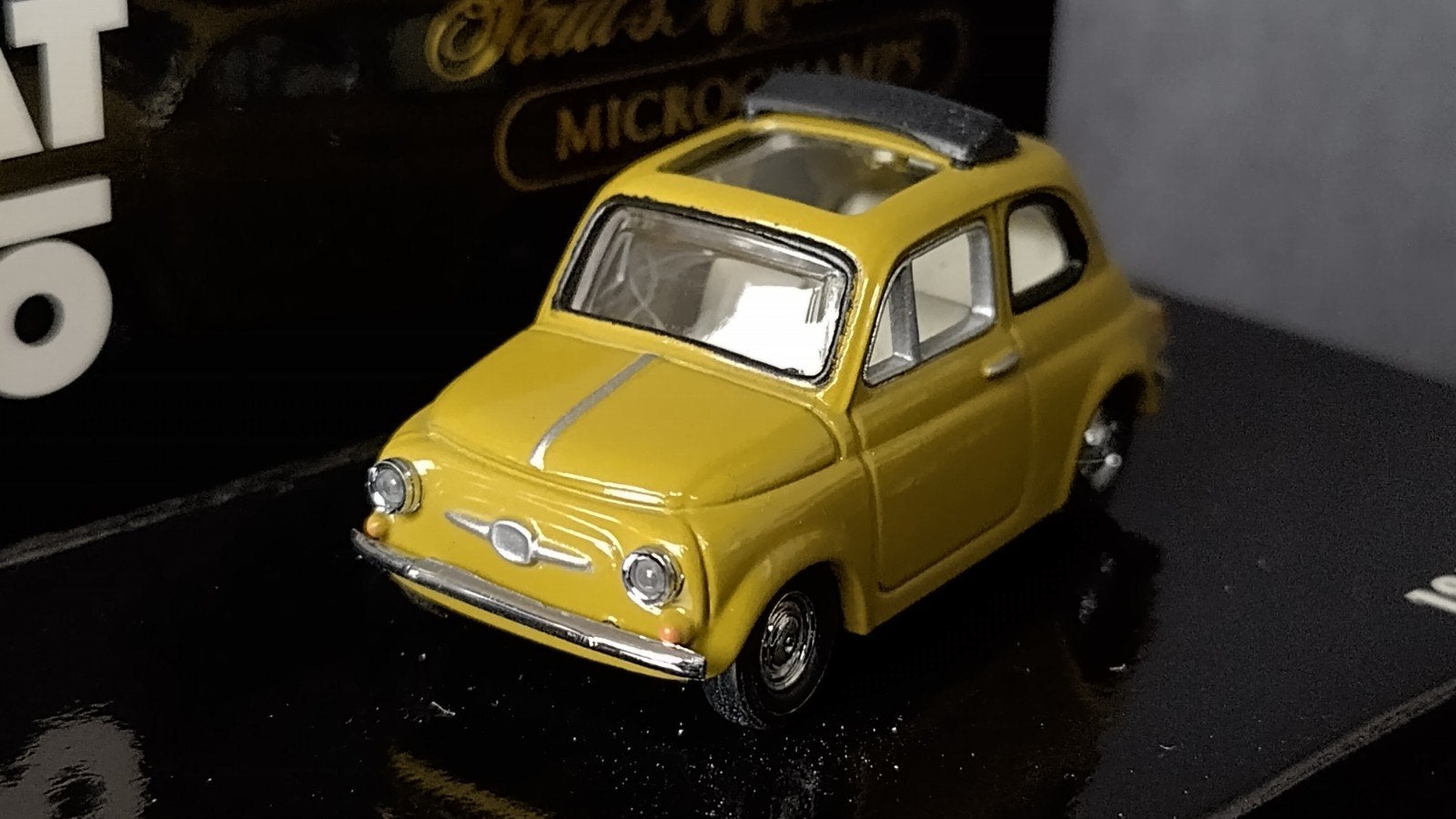 Fiat 500 1957 1:64 Minichamps Micro Pol, Auto, Verzenden, ., Nieuw