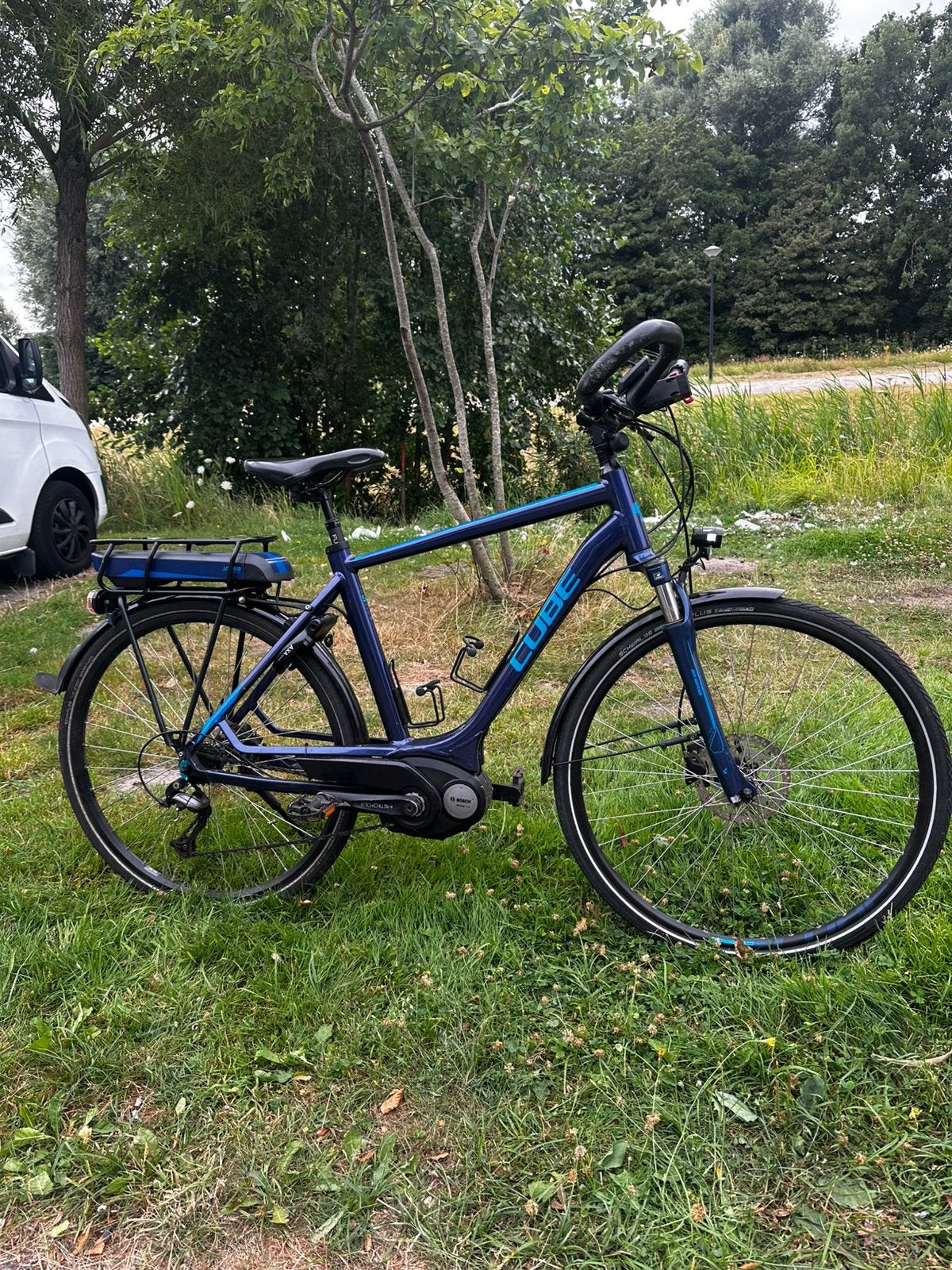 CUBE Touring Hybrid ONE 500 GTS – Bosch Middenmotor – 500Wh, Ophalen, Zo goed als nieuw, Cube