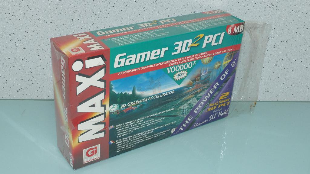 Guillemot MAXI Gamer 3D² | 3dfx Voodoo2 SLI set NIEUW, Computers en Software, Vintage Computers, Ophalen of Verzenden