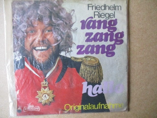 s4215 friedhelm riegel - rang zang zang, Ophalen, Gebruikt, 7 inch, Overige genres